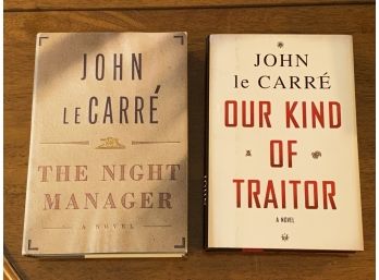 John Le Carre First Editions - The Night Manager & Our Kind Of Traitor