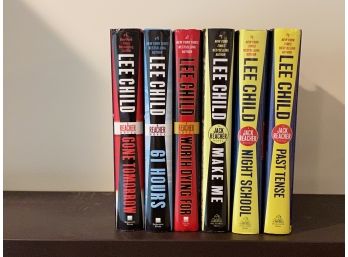 Lee Child Signed First Edition First Printing Jack Reacher Novels