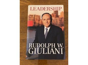 Leadership By Rudolph W. Giuliani Signed True First Edition First Printing