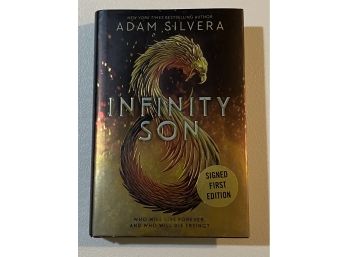 Infinity Son By Adam Silvera Signed First Edition