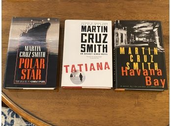 Martin Cruz Smith First Edition Book Lot