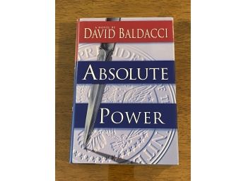 Absolute Power By David Baldacci First Edition First Printing Author's First Book