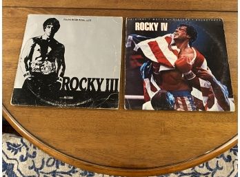 Rocky III And Rocky IV LPs