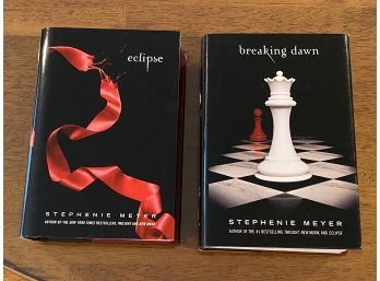 Eclipse & Breaking Dawn By Stephenie Meyer First Editions