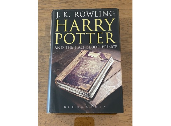 Harry Potter And The Half-blood Prince By J. K. Rowling First UK Edition With Adult Book Jacket