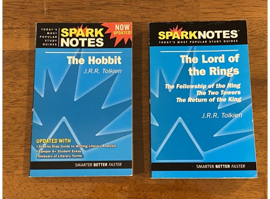 Spark Notes For The Hobbit And The Lord Of The Rings