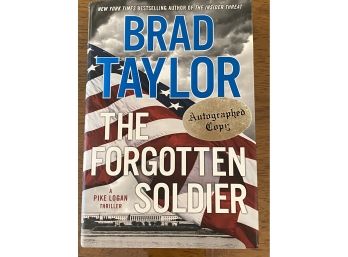 The Forgotten Soldier By Brad Taylor Signed First Edition