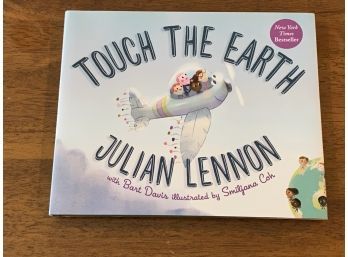 Touch The Earth By Julian Lennon SIGNED Illustrated