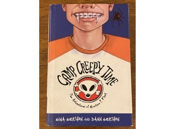 Camp Creepy Time By Actress Gina Gershon SIGNED First Edition