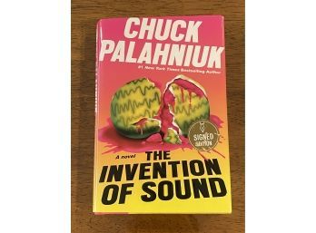 The Invention  Of Sound By Chuck Palahniuk SIGNED First Printing