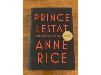 Prince Lestat By Anne Rice SIGNED First Edition First Printing