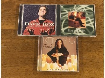 Saxphone Christmas CDs - Dave Koz, Kim Waters & Kenny G