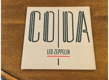 Led Zeppelin Coda LP Swan Song 7 90051-1