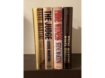 Steve Martini Hardcovers - The Attorney, The Judge, Prime Witness, The Arraignment