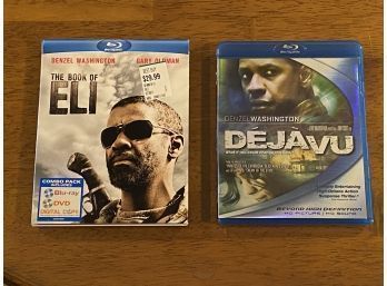 Denzel Washington Blu-Rays The Book Of Eli & De Javu