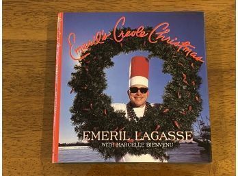 Emeril's Creole Christmas By Emeril Lagasse SIGNED & Inscribed First Edition
