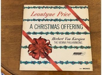Leontyne Price A Christmas Offering Herbert Von Karajan The Vienna Philharmonic LP