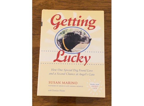 Getting Lucky By Susan Marino SIGNED & Inscribed First Edition