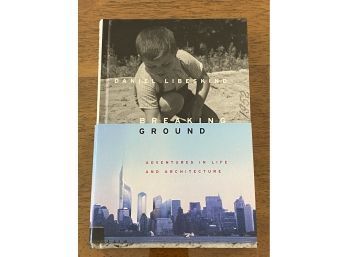 Breaking Ground Adventures In Life And Architecture By Daniel Libeskind SIGNED First Edition