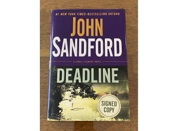 Deadline By John Sandford SIGNED First Edition