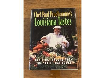 Chef Paul Prudhomme's Louisiana Tastes SIGNED First Edition