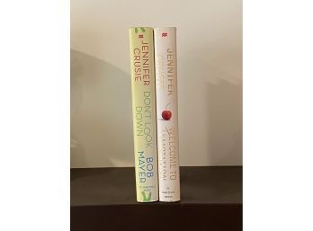 Don't Look Down & Welcome To Temptation By Jennifer Crusie SIGNED First Editions