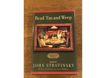 Read 'em And Weep Edited By John Stravinsky SIGNED First Edition