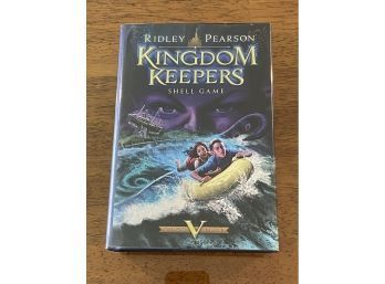 Kingdom Keepers Shell Game By Ridley Pearson SIGNED & Inscribed First Edition