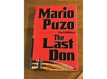 The Last Don By Mario Puzo SIGNED & Inscribed