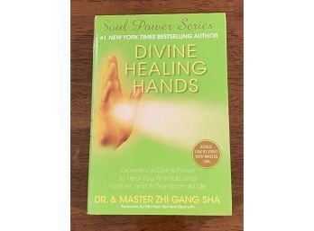 Divine Healing Hands By Dr. & Master Zhi Gang Sha SIGNED First Edition