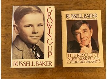 Growing Up & The Rescue Of Miss Yaskell And Other Pipe Dreams By Russell Baker