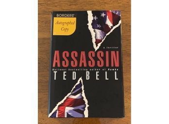 Assassin By Ted Bell SIGNED First Edition