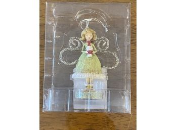 Angel Holding Coffee Cup Christmas Ornament