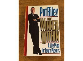 The Winner Within By Pat Riley SIGNED & Inscribed First Edition