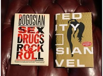 Eric Bogosian Signed First Editions -Sex Drugs Rock & Roll & Wasted Beauty