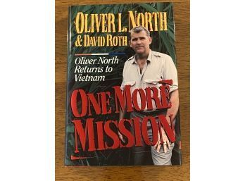 One More Mission By Oliver North SIGNED