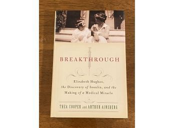 Breakthrough By Thea Cooper And Arthur Ainsberg SIGNED Twice First Edition