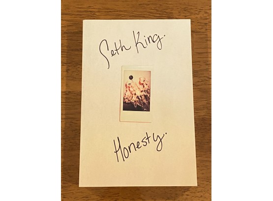 Honesty By Seth King SIGNED First Edition