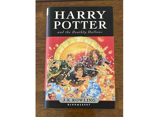 Harry Potter And The Deathly Hallows First Edition First Printing Published By Bloomsbury, London 2007