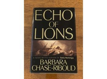 Echo Of Lions By Barbara Chase-Riboud SIGNED & Inscribed First Printing