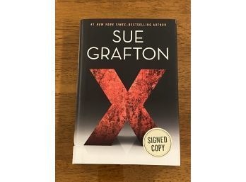 X By Sue Grafton SIGNED First Edition