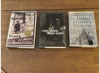 Frank, Malachy And Alphie McCourt SIGNED Editions