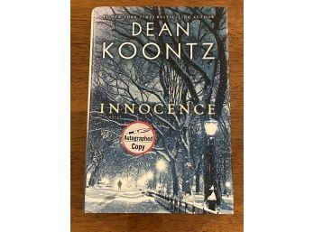 Innocence By Dean Koontz SIGNED First Edition