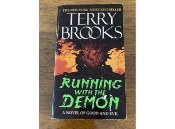 Running With The Demon By Terry Brooks SIGNED & Inscribed Paperback