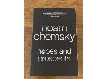Hopes And Prospects By Noam Chomsky SIGNED