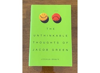 The Unthinkable Thoughts Of Jacob Green SIGNED & Inscribed