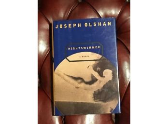 Nightswimmer By Joseph Olshan Signed First Edition
