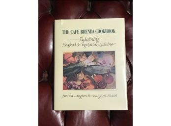 The Cafe Brenda Cookbook By Brenda Langton & Margaret Stuart SIGNED First Edition