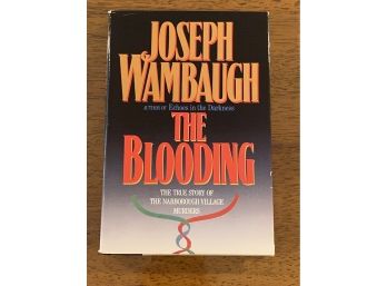 The Blooding By Joseph Wambaugh SIGNED & Inscribed BCE