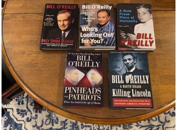Bill O'Reilly SIGNED Book Lot